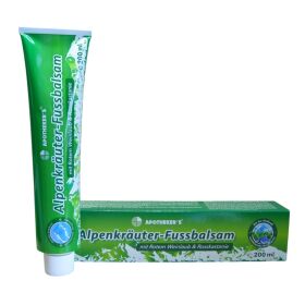 Alpenkräuter-Fussbalsam 200ml - Apothekers